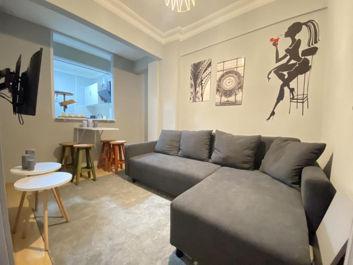 דירות איסטמבול Charming Flat With Balcony In Sinanpasa Besiktas מראה חיצוני תמונה